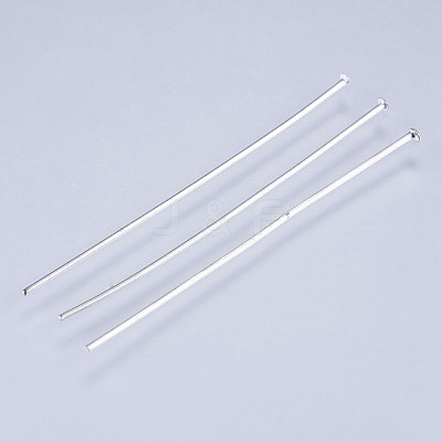 Tarnish Resistant 304 Stainless Steel Flat Head Pins STAS-F145-07P-0.6x40mm-1