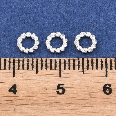 Brass Soldered Closed Jump Rings KK-K253-15C-03S-1