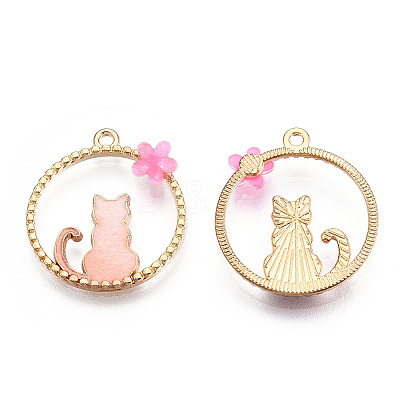 Alloy Pendants LS-ENAM-S120-003A-1