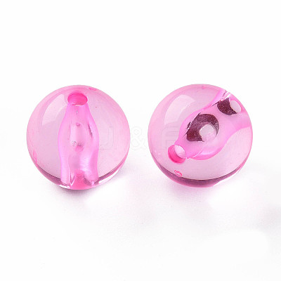 Transparent Acrylic Beads X-MACR-S370-A16mm-708-1