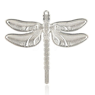 Alloy Enamel Dragonfly Big Pendants ENAM-L034-04P-1