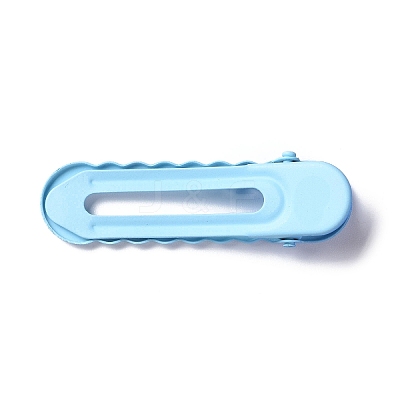 Spray Painted Iron Alligator Hair Clips for Girls PHAR-A011-01A-1