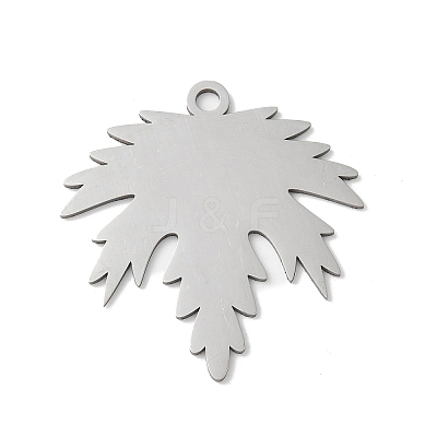 201 Stainless Steel Pendants STAS-S155-01P-02-1