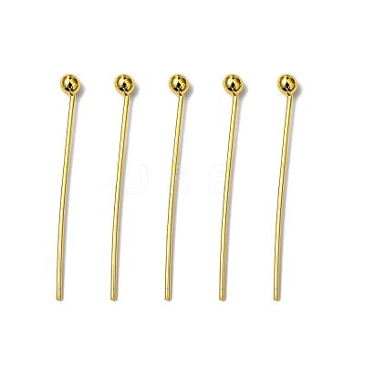 Brass Ball Head Pins X-KK-R020-04G-1