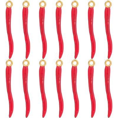 30Pcs Alloy Enamel Pendants FIND-SC0014-83-1