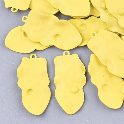 Spray Painted Iron Pendants IFIN-S704-10A-1
