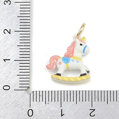 Amusement Park Brass Enamel Pendants KK-CBA7736-01F-1