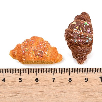 Opaque Resin Imitation Food Cabochons CRES-D329-03-1