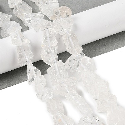Natural Quartz Crystal Beads Strands G-Q023-A02-01-1