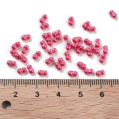 Opaque Colours Glass Seed Beads SEED-A033-06H-1