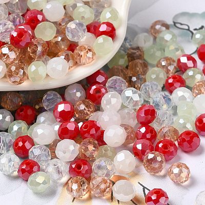 Glass Beads EGLA-A034-LM6mm-10-1
