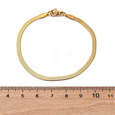 304 Stainless Steel Bracelets X-BJEW-D418-01G-1