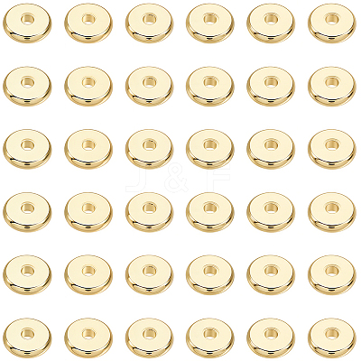 Brass Beads KK-BBC0021-17F-1