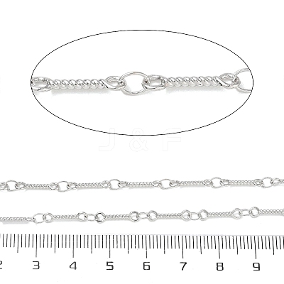 Rack Plating Alloy Stick Link Chains LCHA-N005-01P-1