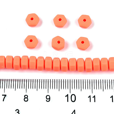 Handmade Polymer Clay Beads Strand CLAY-T021-01L-1