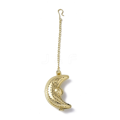Moon Loose Tea Infuser AJEW-G045-05G-1