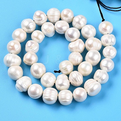 Natural Cultured Freshwater Pearl Beads Strands PEAR-L001-A-08-01-1