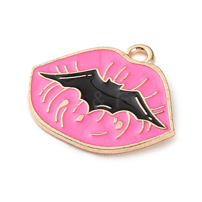 Alloy Enamel Pendants ENAM-B030-01G-07-1