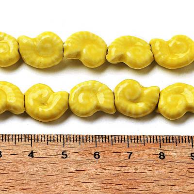 Ocean Series Glazed Porcelain Beads PORC-R002-03-04-1