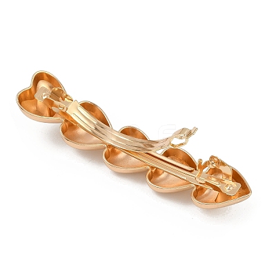 Alloy with Iron Clip Hair Barrettes LS-PHAR-G014-01A-G-1