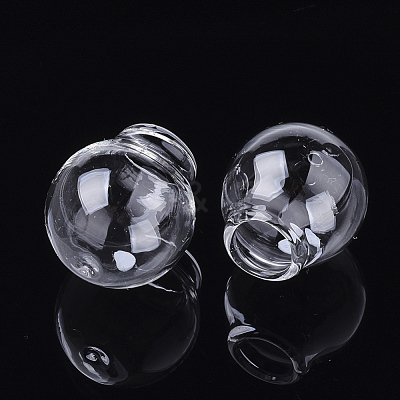 Handmade Blown Glass Beads BLOW-T001-29A-1