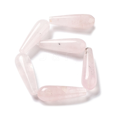 Natural Rose Quartz Beads Strands G-P528-H02-01-1