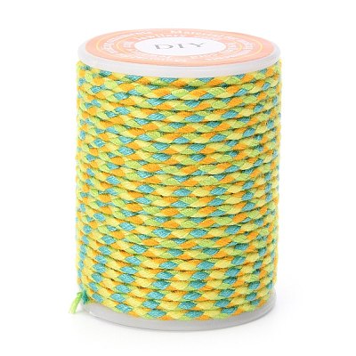 4-Ply Polycotton Cord with Metallic Thread OCOR-Z003-D28-1