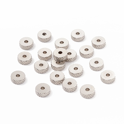 Non-Tarnish 201 Stainless Steel Spacer Beads STAS-A057-25C-P-1