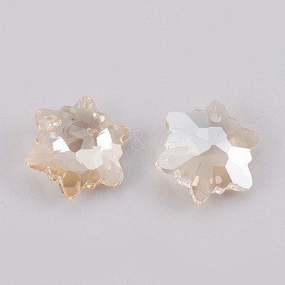 K9 Glass Rhinestone Pendants GLAA-F083-03A-04-1