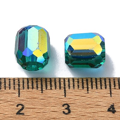 AB Color Plated Glass Beads GLAA-F108-12B-M-1