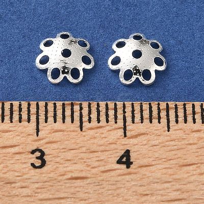 Brass Bead Caps KK-C260-07S-1
