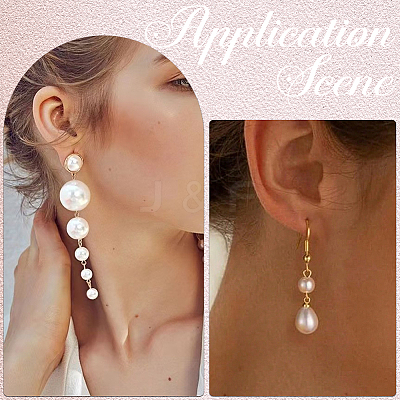 1573Pcs 5 Styles ABS Plastic Imitation Pearl Beads KY-PA0001-13A-1