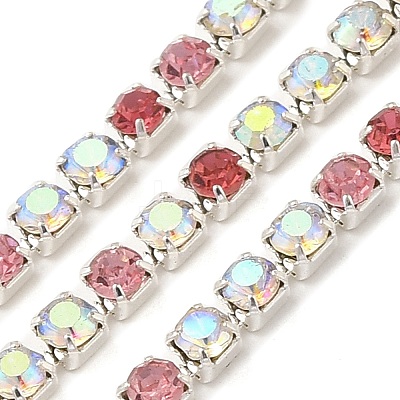 Rhinestone and Iron Cup Chain CH-A007-01A-1
