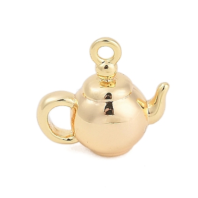 Brass Charms LS-ZIRC-P122-02G-1