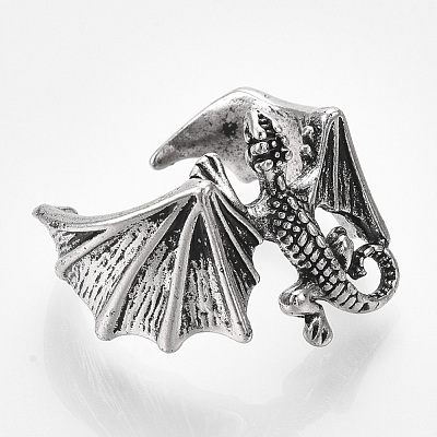 Alloy Cuff Finger Rings RJEW-T008-03-1
