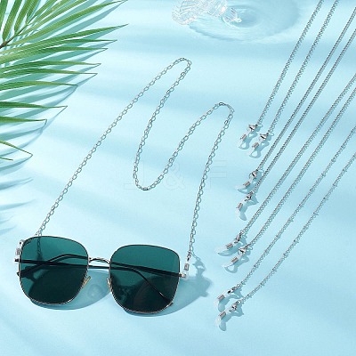 304 Stainless Steel Eyeglasses Chains AJEW-EH00407-1
