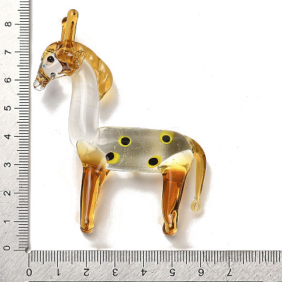 Handmade Lampwork 3D Animal Ornaments LAMP-H064-01B-1