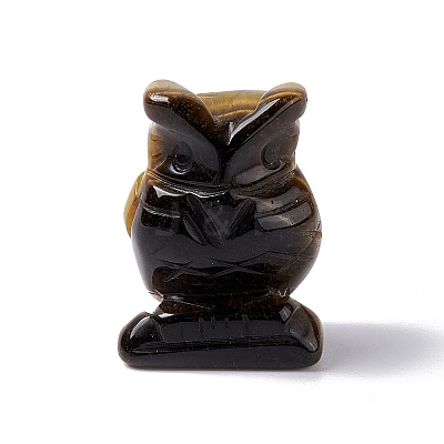 Natural Tiger Eye Display Decorations DJEW-G031-02A-1