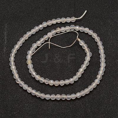 Natural Agate Bead Strands G-G882-4mm-A06-7-1