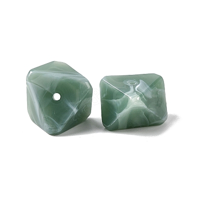 Opaque Acrylic Beads OACR-D320-02D-1