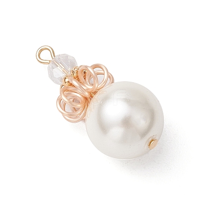 Shell Pearl Pendants PALLOY-TA00214-1