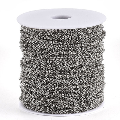 Soldered Brass Coated Iron Rolo Chains CH-S125-08A-P-1
