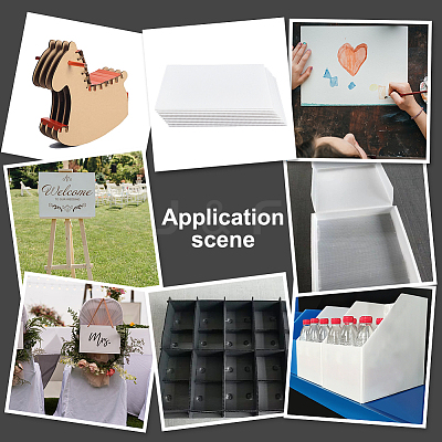 Plastic Corrugated Sheets Pads DIY-WH0569-60B-02-1