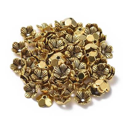 Alloy Bead Caps PALLOY-2357-AG-FF-1
