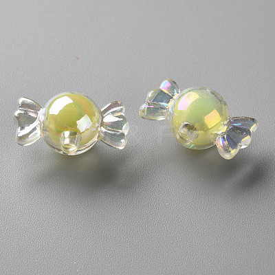 Transparent Acrylic Beads TACR-S152-13B-A10-1