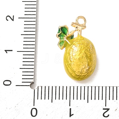 Alloy Enamel Pendants AL-CBA24A7-01G-07-1