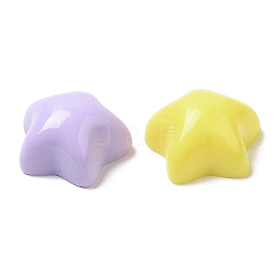 Cartoon Opaque Resin Cabochons RESI-C039-01O-1