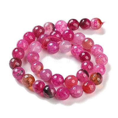 Natural Agate Beads Strands G-M437-C01-01J-1
