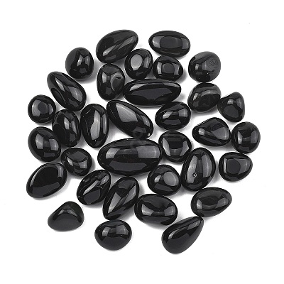 Natural Rainbow Obsidian Beads G-G348-01A-21-1