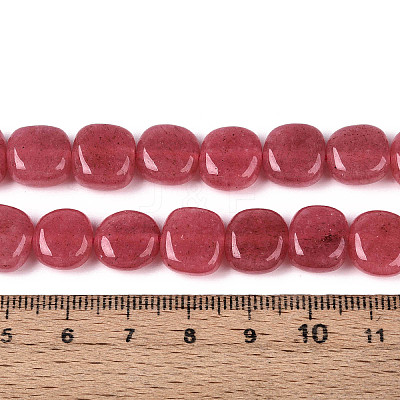 Natural White Jade Beads Strands G-N354-01A-02-1